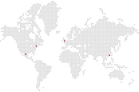 Map of Avery Dennison Fastener Solutions locations